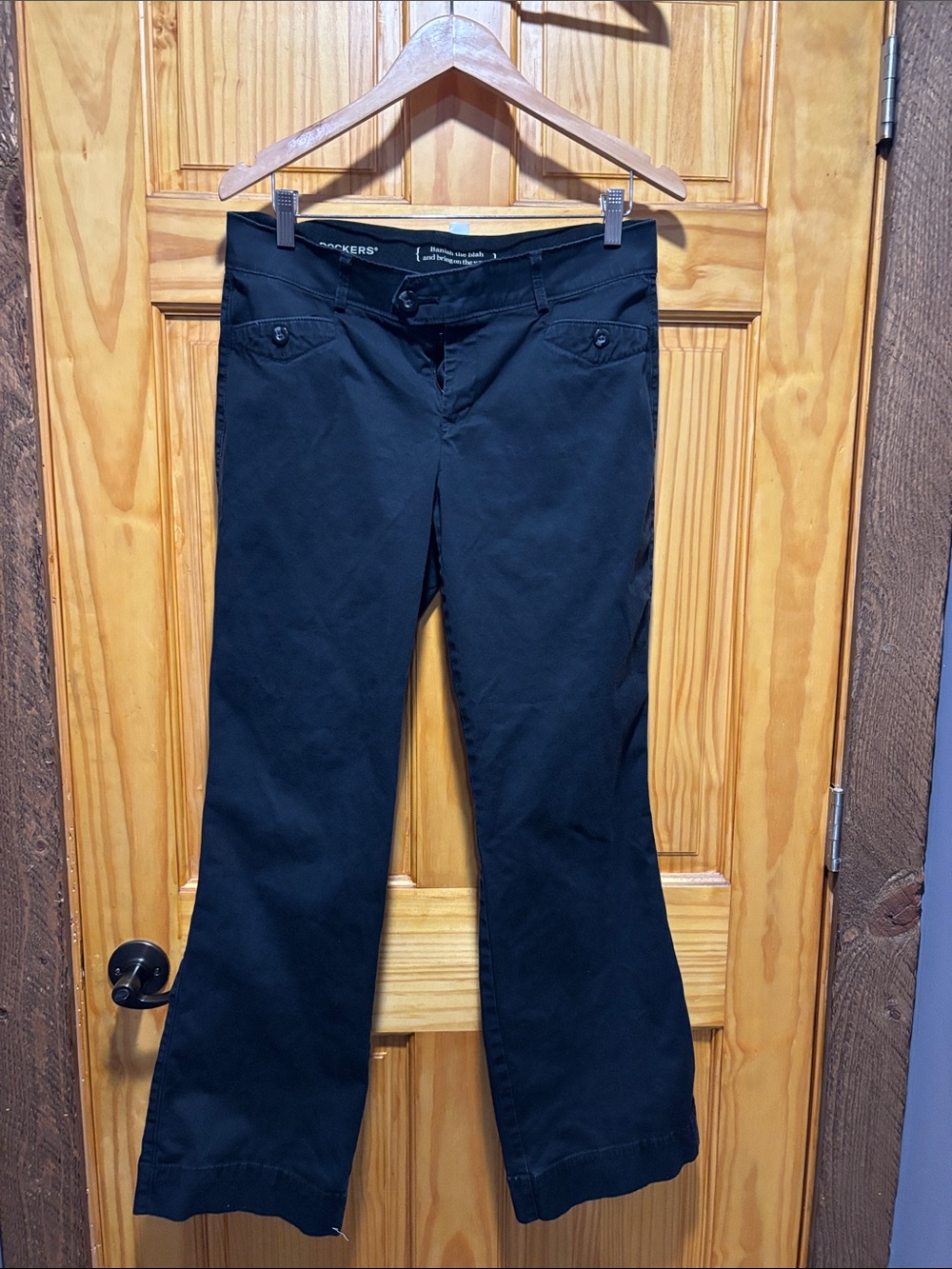 Women’s Dockers with comfort waist bandwith